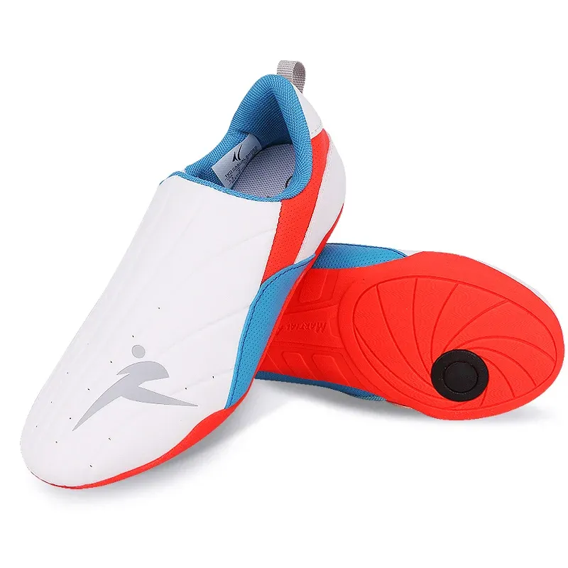 Adult Taekwondo Coach Shoes - Wear-Resistant Karate Sneakers with Thick Soft Sole, Breathable Men's Martial Arts Kung Fu Boxing Shoes for Training showcase 13