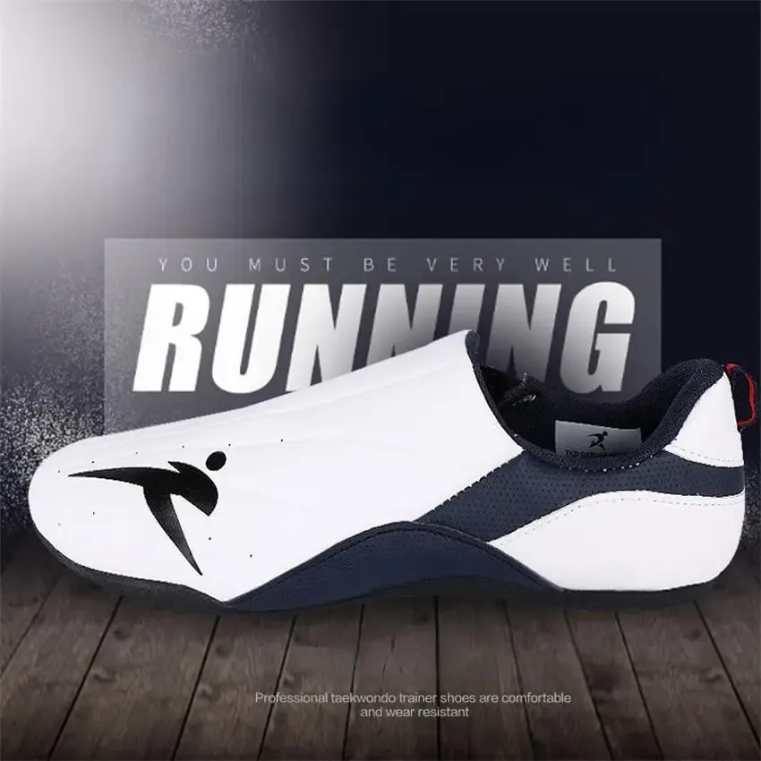 Adult Taekwondo Coach Shoes - Wear-Resistant Karate Sneakers with Thick Soft Sole, Breathable Men's Martial Arts Kung Fu Boxing Shoes for Training showcase 11