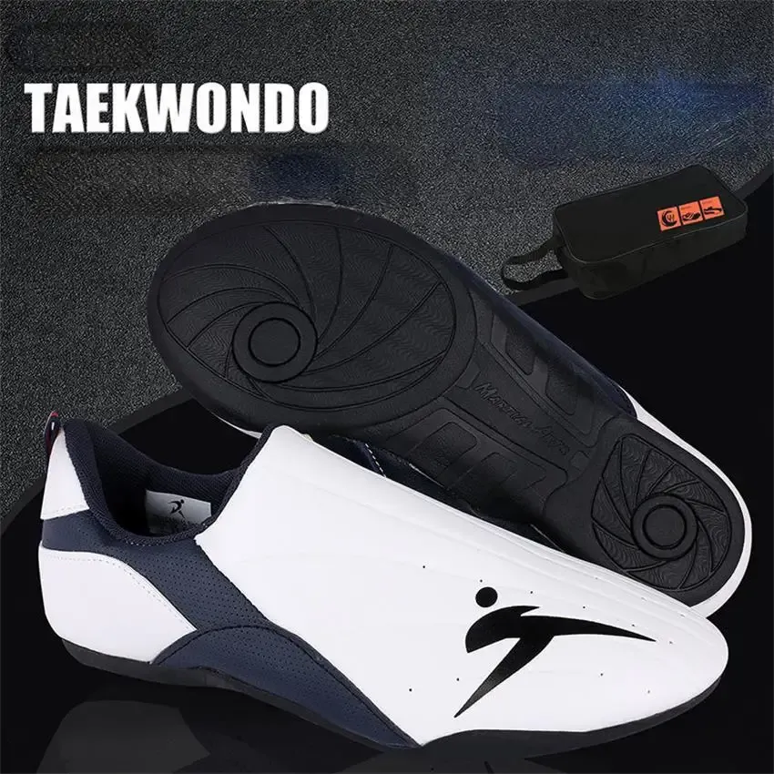 Adult Taekwondo Coach Shoes - Wear-Resistant Karate Sneakers with Thick Soft Sole, Breathable Men's Martial Arts Kung Fu Boxing Shoes for Training showcase 12