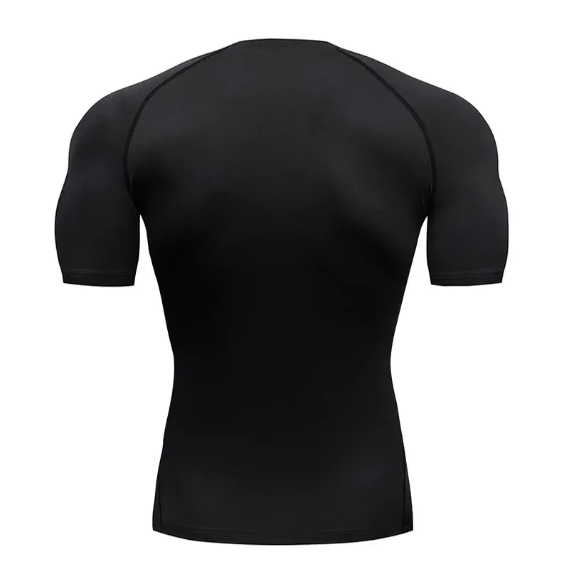 Men's Bat Print Compression T-Shirt for Gym Fitness Running Jogging - Tight Fit Short Sleeve Casual Top showcase 11
