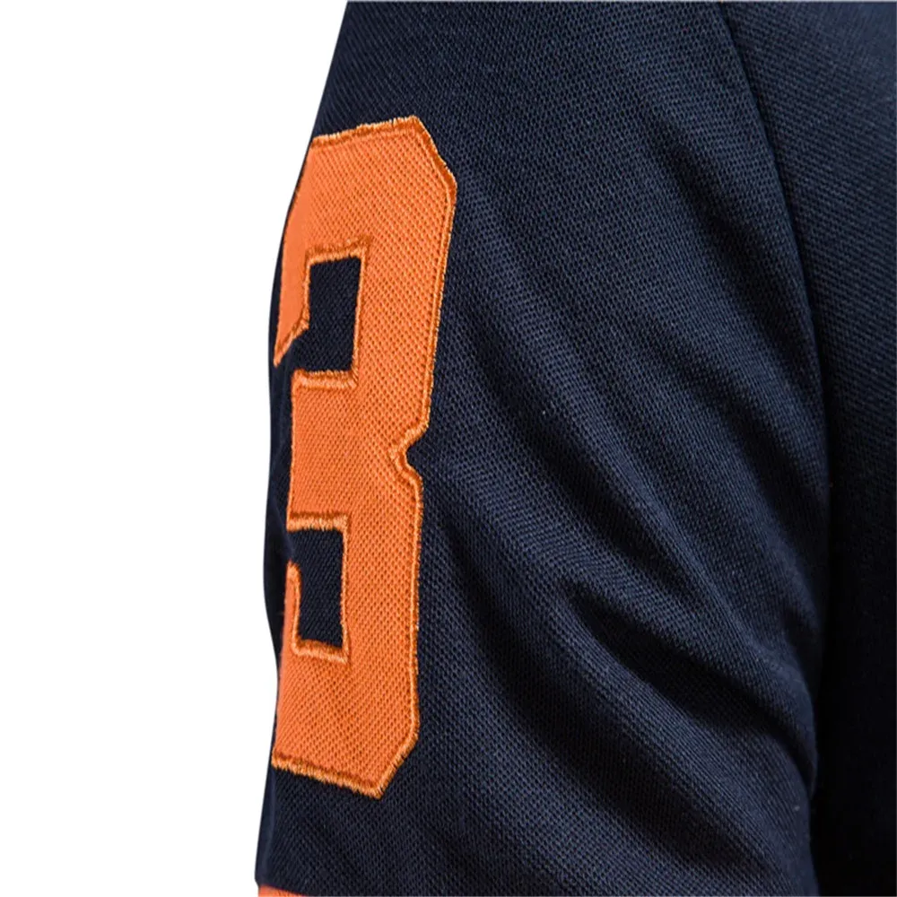 Men's Short Sleeve Polo Shirt with Giraffe Embroidery - Premium Cotton Blend, Anti-Shrink, Casual Business Social Wear showcase 15