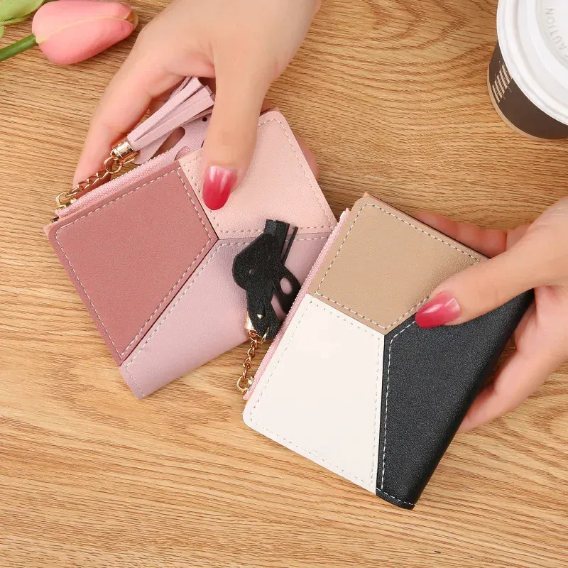 Fashion Women's PU Leather Wallet Clutch Purse with Zipper Coin Pocket, Card Holder, and Phone Pouch - Stylish and Compact for Daily Use thumbnail 1