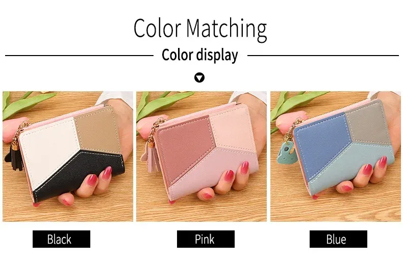 Fashion Women's PU Leather Wallet Clutch Purse with Zipper Coin Pocket, Card Holder, and Phone Pouch - Stylish and Compact for Daily Use showcase 6