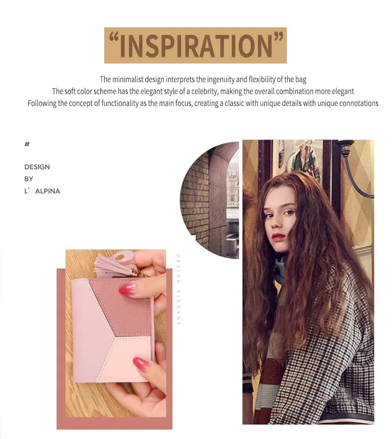 Fashion Women's PU Leather Wallet Clutch Purse with Zipper Coin Pocket, Card Holder, and Phone Pouch - Stylish and Compact for Daily Use showcase 2