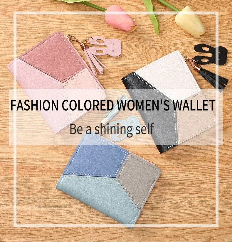 Fashion Women's PU Leather Wallet Clutch Purse with Zipper Coin Pocket, Card Holder, and Phone Pouch - Stylish and Compact for Daily Use showcase 1