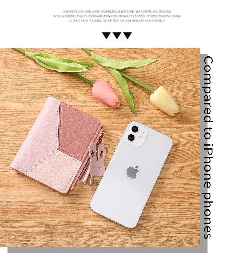 Fashion Women's PU Leather Wallet Clutch Purse with Zipper Coin Pocket, Card Holder, and Phone Pouch - Stylish and Compact for Daily Use showcase 8
