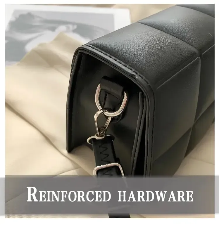 Designer PU Leather Women's Shoulder Bag - Small Classic Handle Handbag, Versatile Crossbody for Daily Use showcase 4