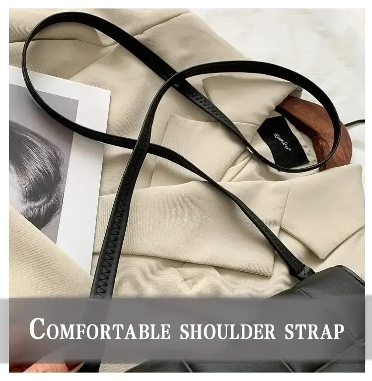 Designer PU Leather Women's Shoulder Bag - Small Classic Handle Handbag, Versatile Crossbody for Daily Use showcase 3