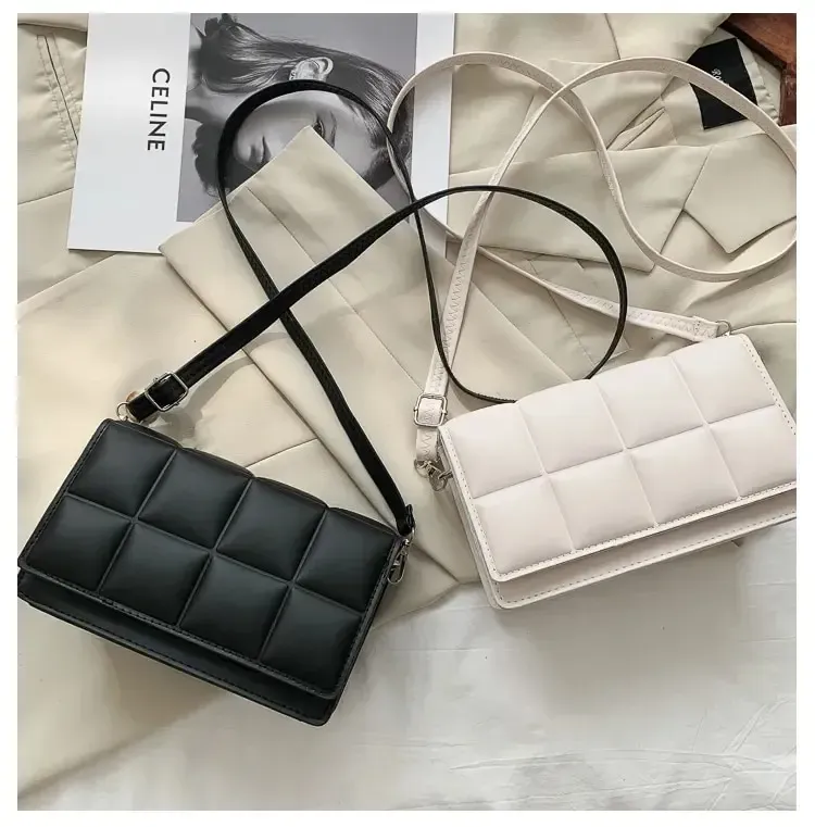 Designer PU Leather Women's Shoulder Bag - Small Classic Handle Handbag, Versatile Crossbody for Daily Use showcase 11
