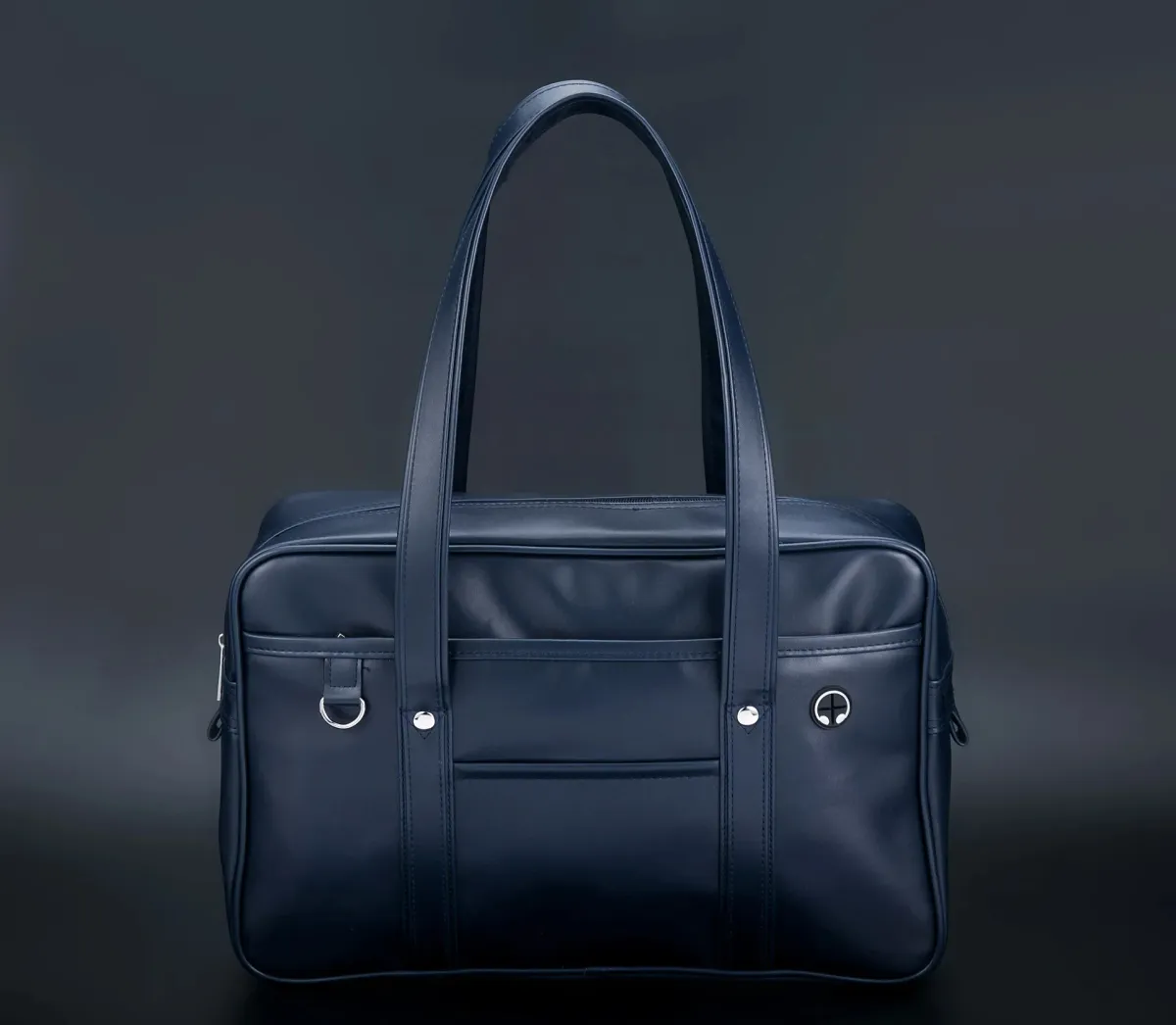 Japanese PU Leather Handbag for Women - Large Capacity Waterproof School Bag & Casual Shoulder Tote for Daily Use, Work, Travel showcase 2