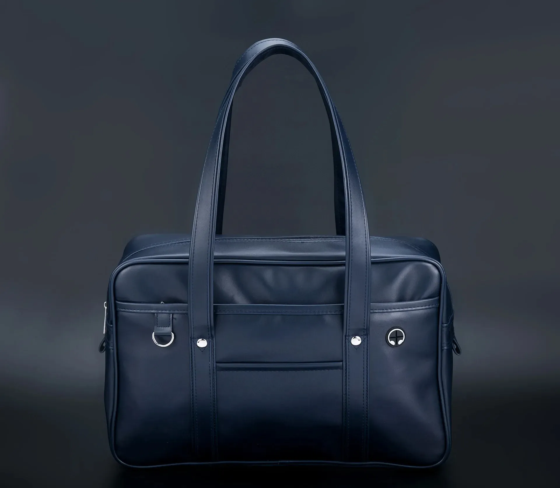 Japanese PU Leather Handbag for Women - Large Capacity Waterproof School Bag & Casual Shoulder Tote for Daily Use, Work, Travel thumbnail 2