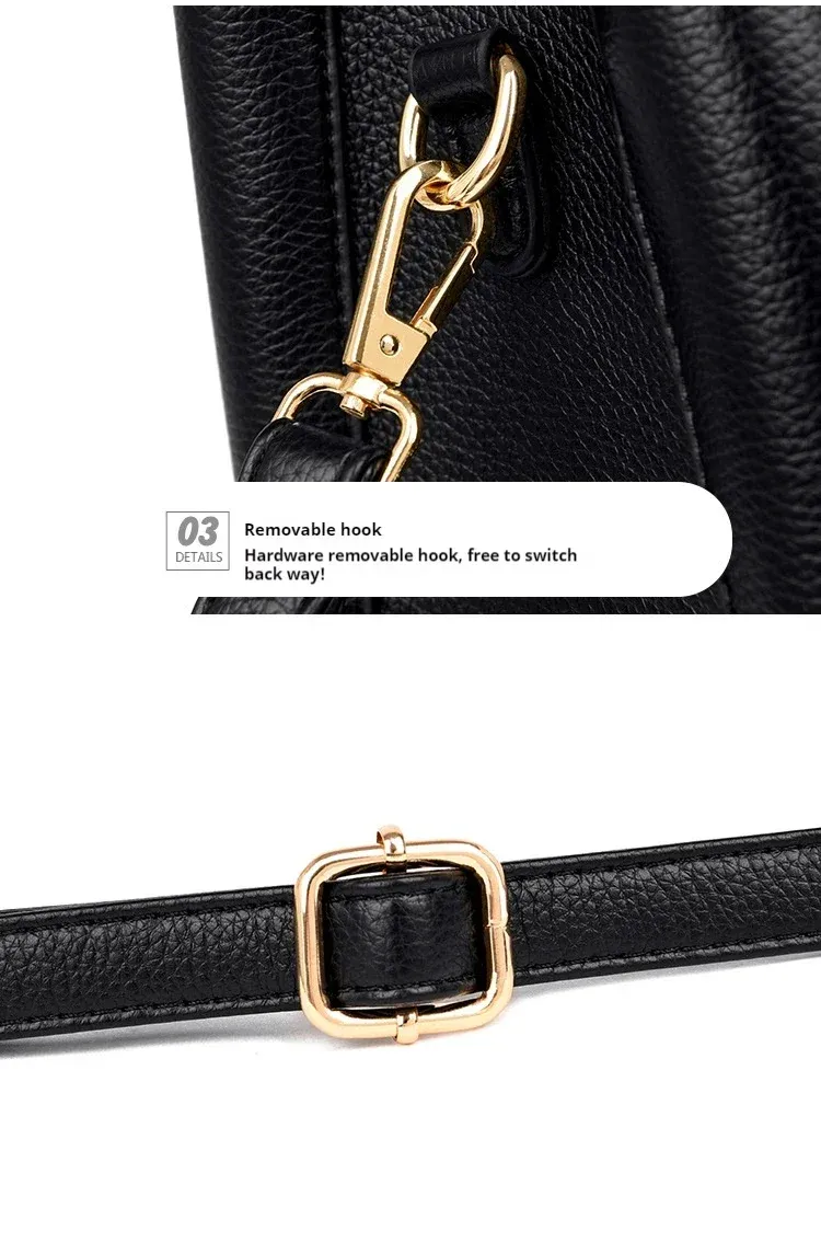 Women's Designer PU Leather Tote Bag - Large Capacity Shoulder Crossbody Handbag for Shopping & Travel showcase 10
