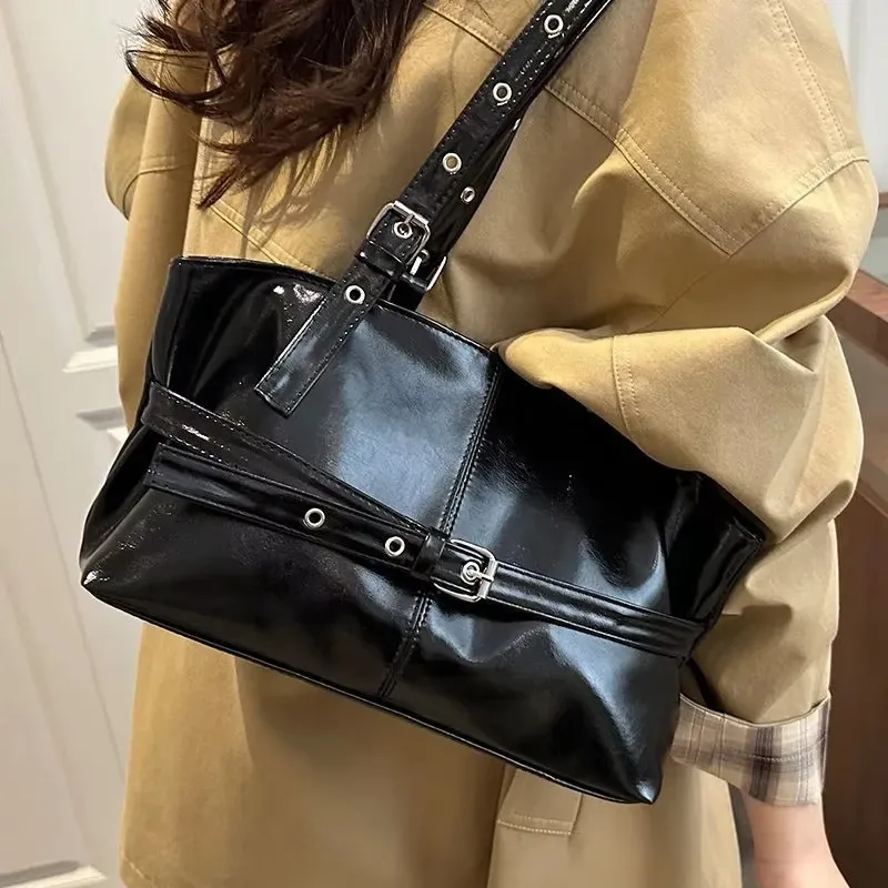 Ethnic Style Medium Tote Handbag for Women - Versatile Synthetic Leather & Canvas Daily Bag thumbnail 5