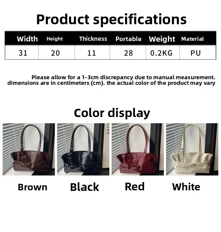 Ethnic Style Medium Tote Handbag for Women - Versatile Synthetic Leather & Canvas Daily Bag showcase 2