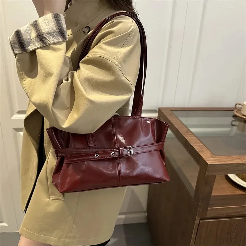 Ethnic Style Medium Tote Handbag for Women - Versatile Synthetic Leather & Canvas Daily Bag showcase 14