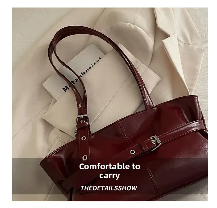 Ethnic Style Medium Tote Handbag for Women - Versatile Synthetic Leather & Canvas Daily Bag showcase 5