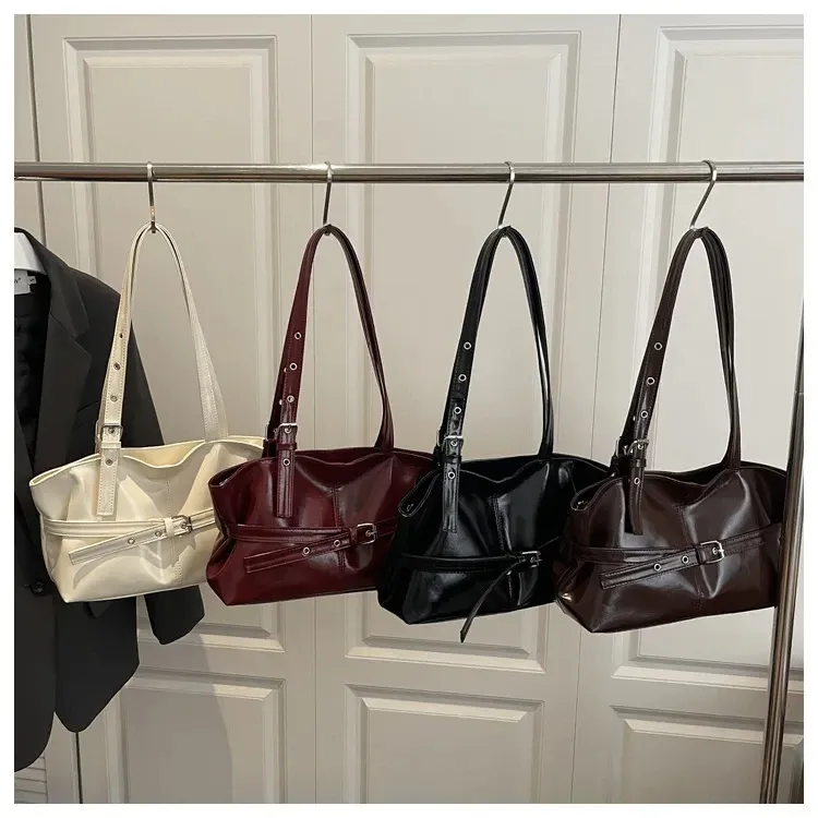 Ethnic Style Medium Tote Handbag for Women - Versatile Synthetic Leather & Canvas Daily Bag showcase 19