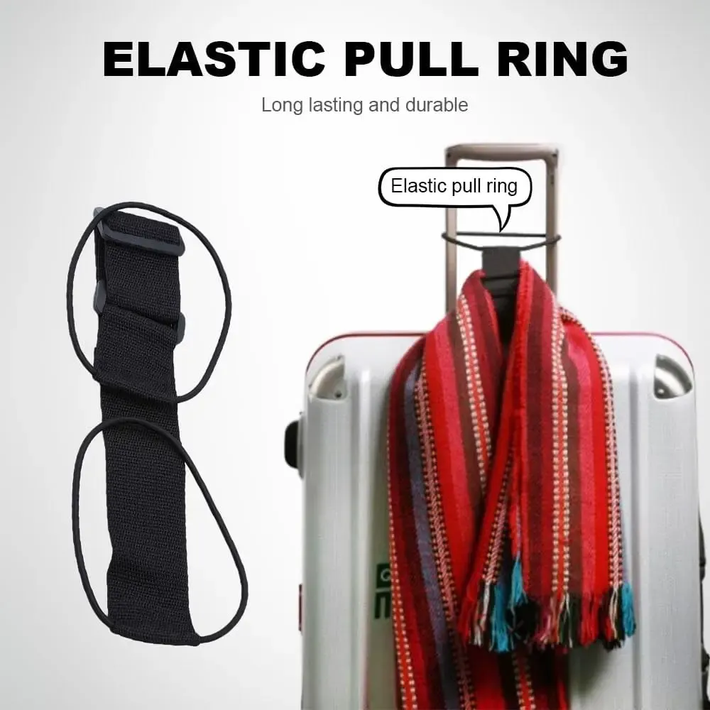 Adjustable Elastic Luggage Strap Carrier Belt for Suitcases and Carry-On Bags - Secure Travel Bungee for Multiple Bags thumbnail 3