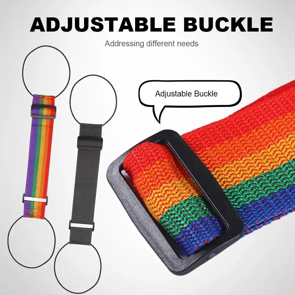 Adjustable Elastic Luggage Strap Carrier Belt for Suitcases and Carry-On Bags - Secure Travel Bungee for Multiple Bags thumbnail 4