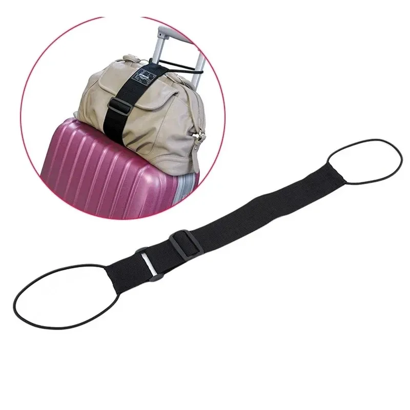 Durable Elastic Luggage Strap with Buckle for Suitcases & Carry-On Bags - Secure Travel Bungee Belt for Enhanced Baggage Security thumbnail 4