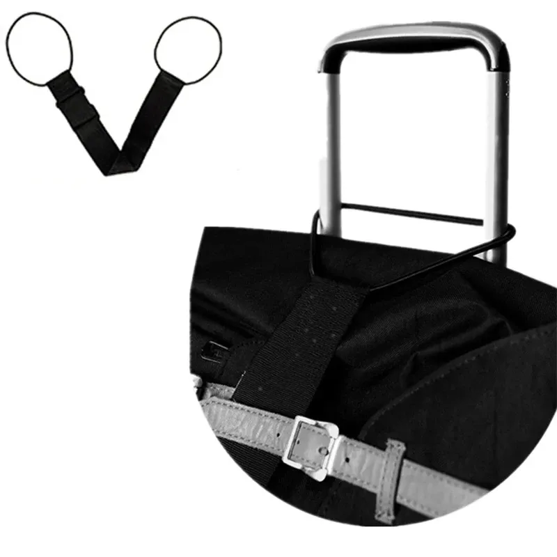 Durable Elastic Luggage Strap with Buckle for Suitcases & Carry-On Bags - Secure Travel Bungee Belt for Enhanced Baggage Security showcase 5