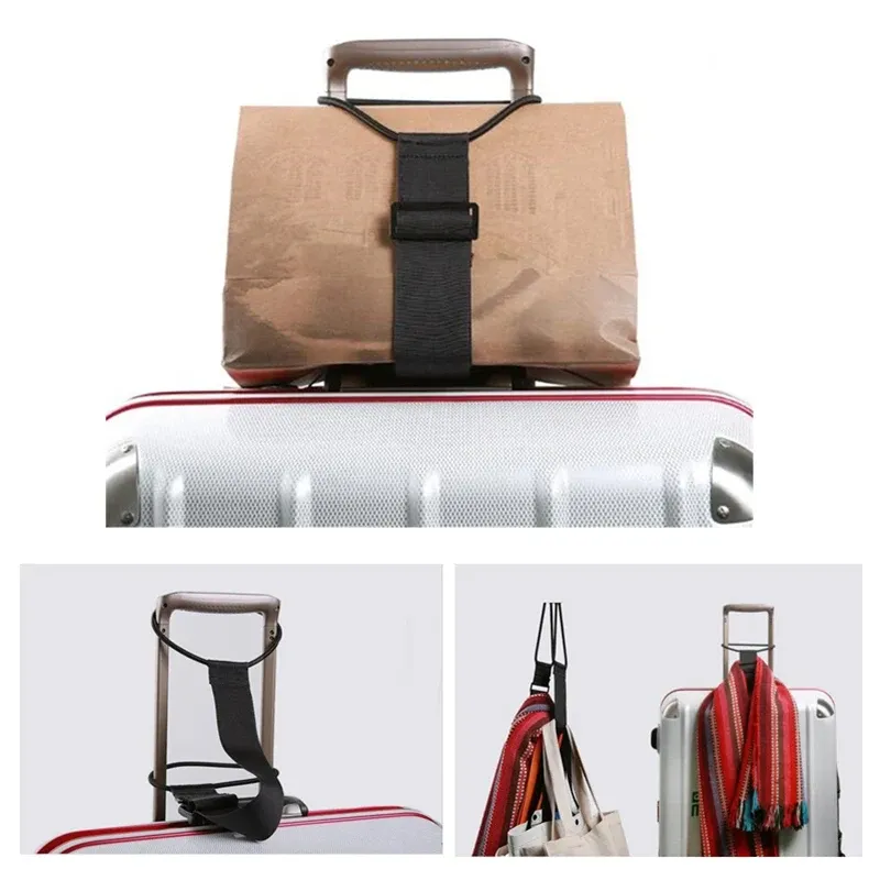 Durable Elastic Luggage Strap with Buckle for Suitcases & Carry-On Bags - Secure Travel Bungee Belt for Enhanced Baggage Security thumbnail 2