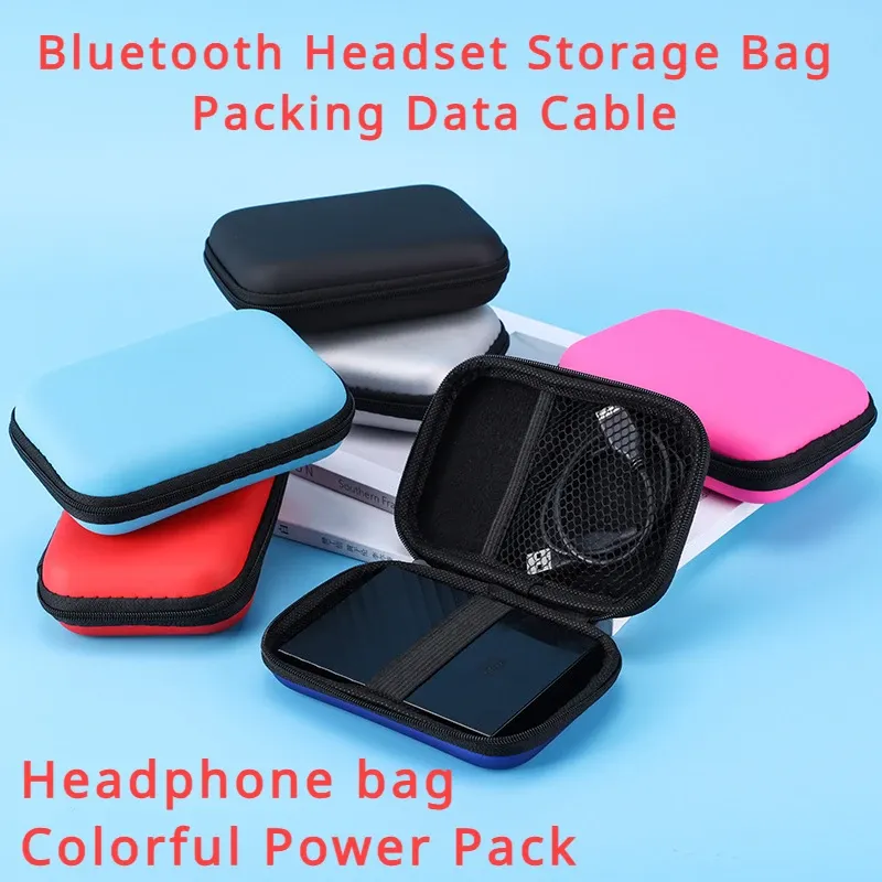 Portable Waterproof EVA Card Storage Bag & Headphone Case - Travel Organizer for Data Cables & Accessories showcase 9