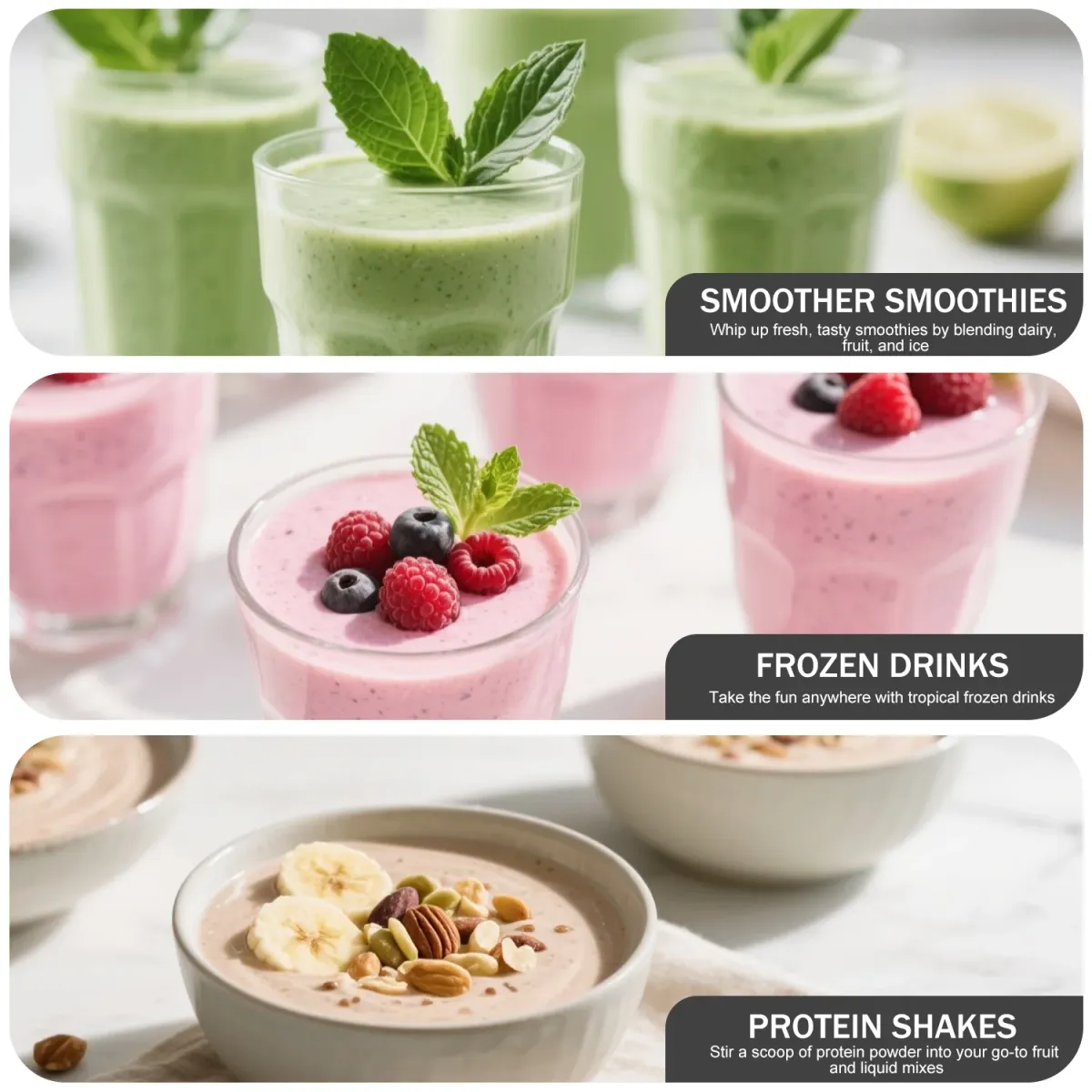 Portable Electric Juice Maker Blender 700ML USB Rechargeable Fruit Mixer with 6 Stainless Steel Blades, Powerful 360W Motor for Smoothies & Shakes, Travel-Friendly with Sip Lid showcase 4