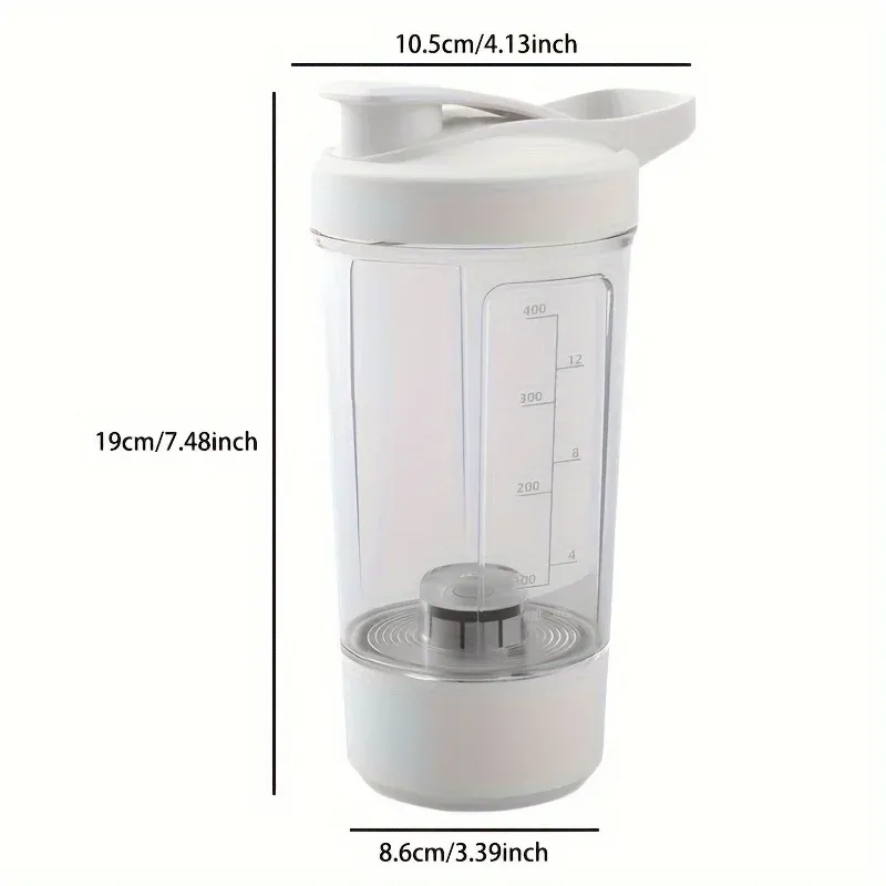 Portable Electric Blender USB Rechargeable Shaker Cup - Powerful Sport Mixing Cup for Smoothies, Milkshakes, Coffee - Ideal for Outdoor Fitness & Travel showcase 18