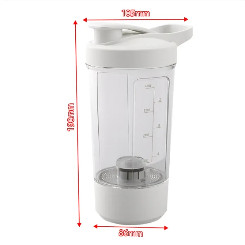 Portable Electric Blender USB Rechargeable Shaker Cup - Powerful Sport Mixing Cup for Smoothies, Milkshakes, Coffee - Ideal for Outdoor Fitness & Travel showcase 4