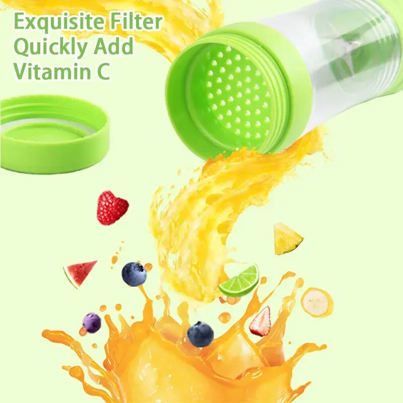 USB Rechargeable Portable Blender Juicer 380ml - Mini Electric Smoothie Maker with 6 Blades, Perfect for Kitchen, Travel, and Healthy Shakes showcase 12