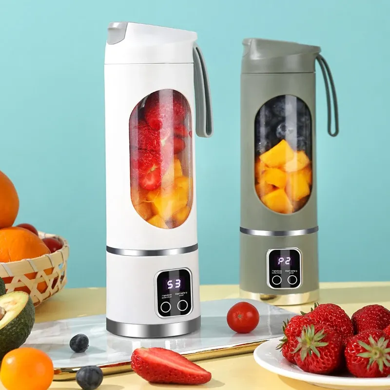 Portable USB Rechargeable Blender Juicer - Compact Wireless Personal Smoothie Maker with Stainless Steel Blades for Smoothies, Shakes, and Juices showcase 4