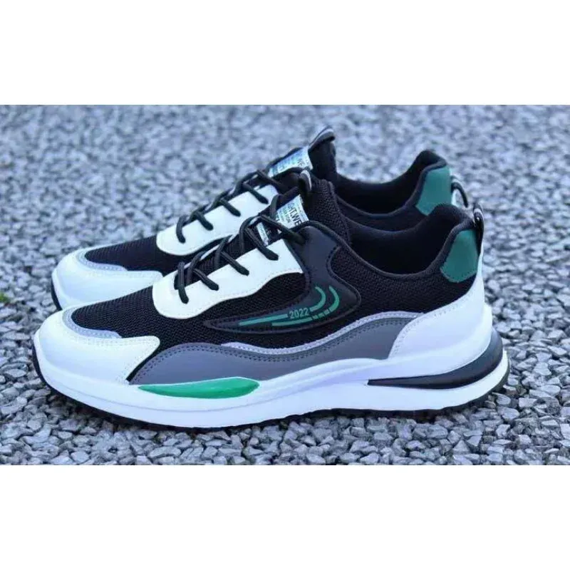 Men's Fashion Sneakers: Breathable Casual Sport Shoes for Running & Daily Wear - Lightweight & Comfortable Athletic Flats for Active Lifestyles thumbnail 3