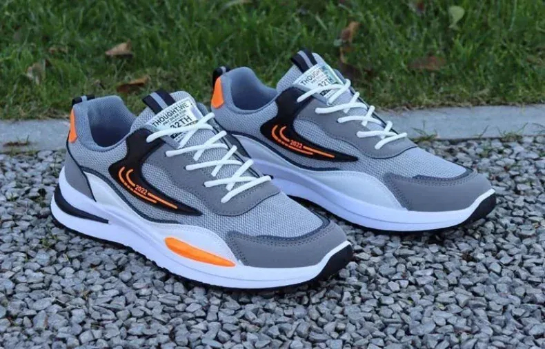 Men's Fashion Sneakers: Breathable Casual Sport Shoes for Running & Daily Wear - Lightweight & Comfortable Athletic Flats for Active Lifestyles showcase 5