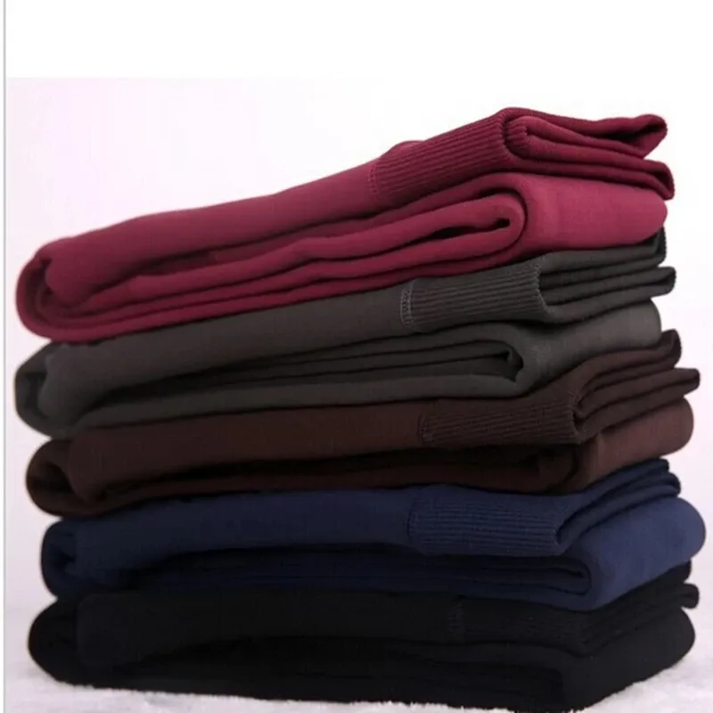 Plus Size Women's Warm Velvet Leggings - High Waist, Thick Winter Pants for Comfort and Style - Image 5