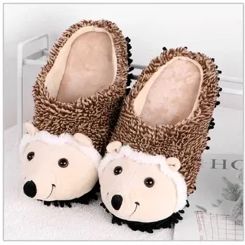 Women's Fluffy Cat Paw Slippers - Cozy Closed Heel Home Shoes, Warm Winter Slip-On Loafers with Animal Claw Design for Ultimate Comfort showcase 36