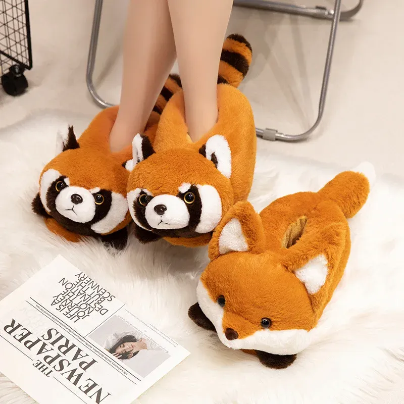 Women's Fluffy Cat Paw Slippers - Cozy Closed Heel Home Shoes, Warm Winter Slip-On Loafers with Animal Claw Design for Ultimate Comfort showcase 29
