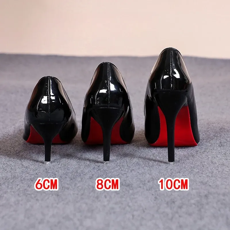 Sexy Red Bottom Stiletto High Heels for Women - Pointed Toe Fashion Pumps for Parties, Weddings, and Special Occasions - Available in Big Sizes showcase 2
