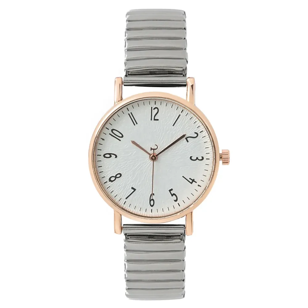 Women's Casual Stainless Steel Stretch Band Digital Watch - Simple Minimalist Design, Buckleless Strap, Dress & Sporty Style showcase 14