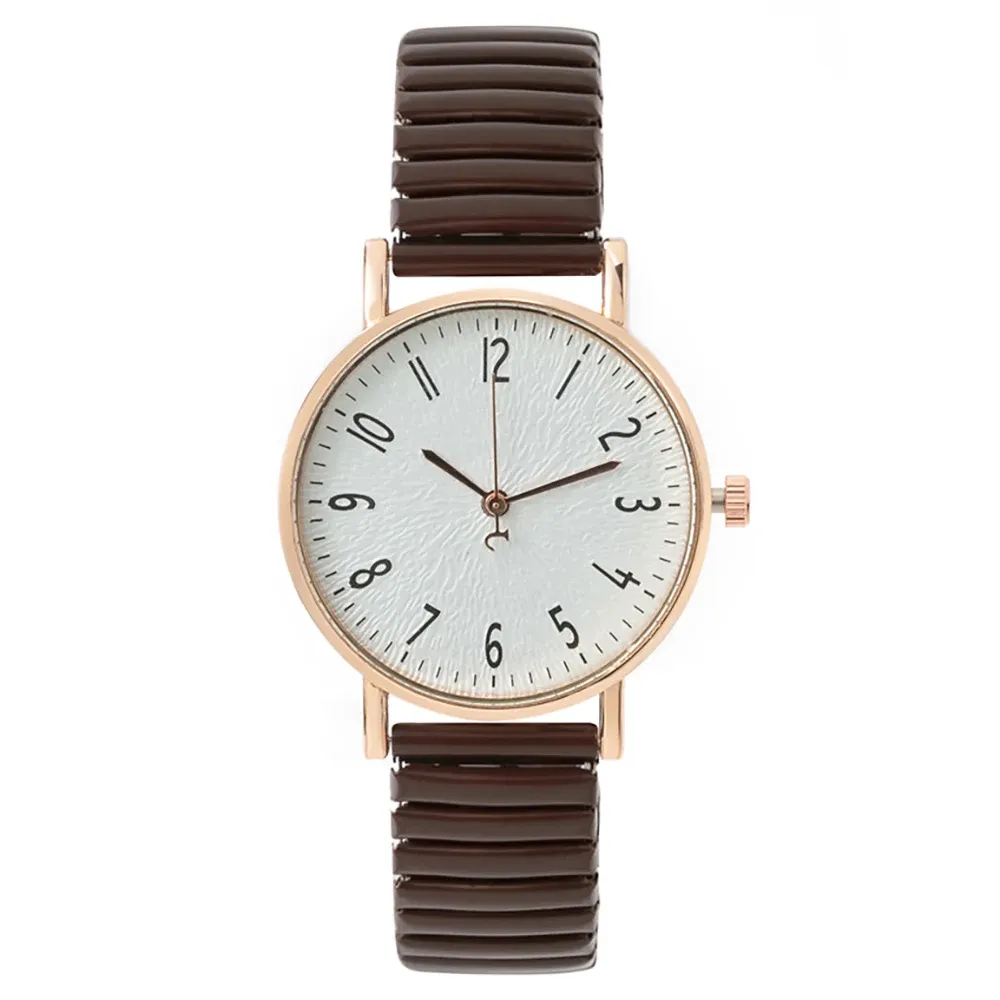 Women's Casual Stainless Steel Stretch Band Digital Watch - Simple Minimalist Design, Buckleless Strap, Dress & Sporty Style showcase 7