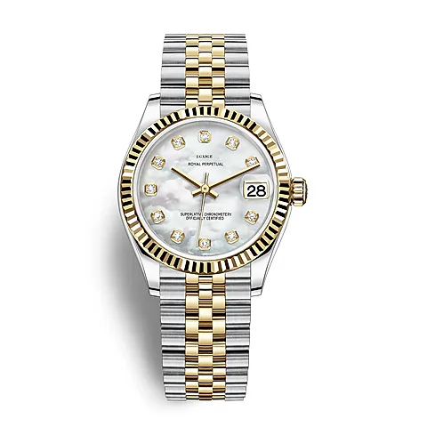 LGXIGE Luxury Women's Quartz Dress Watch - Elegant Stainless Steel Waterproof with Date Display, Original Fashion Wristwatch for Ladies