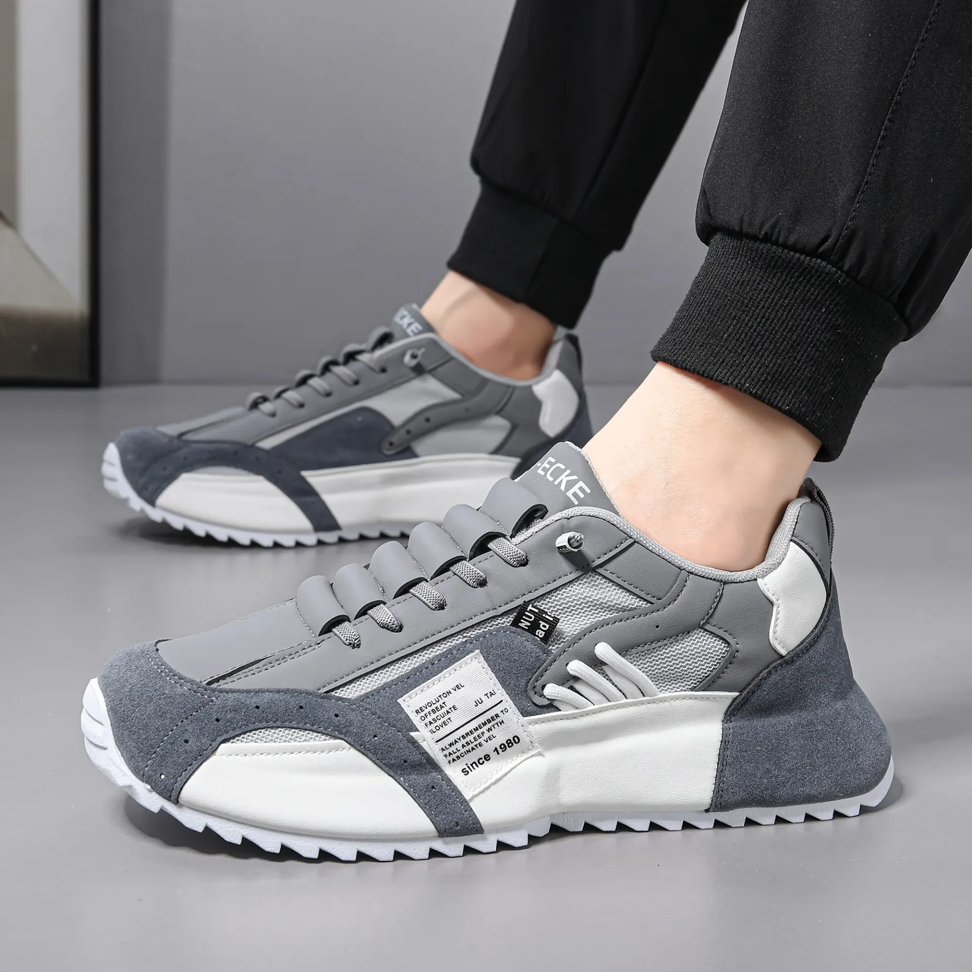 Men's Casual Outdoor Running Shoes, Breathable Lightweight Sneakers for Everyday Wear, Sizes 39-47 - Image 2