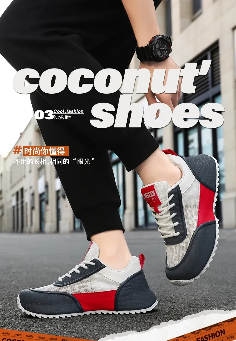 Men's Lightweight Non-Slip Breathable Running Shoes - Fashionable & Versatile Casual Sports Sneakers for 2026 showcase 1