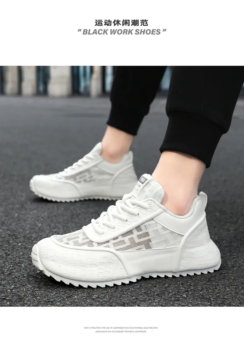 Men's Lightweight Non-Slip Breathable Running Shoes - Fashionable & Versatile Casual Sports Sneakers for 2026 showcase 10