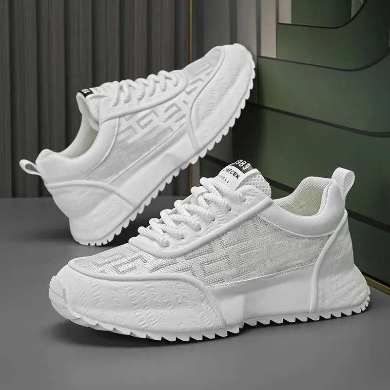 Men's Lightweight Non-Slip Breathable Running Shoes - Fashionable & Versatile Casual Sports Sneakers for 2026 thumbnail 3