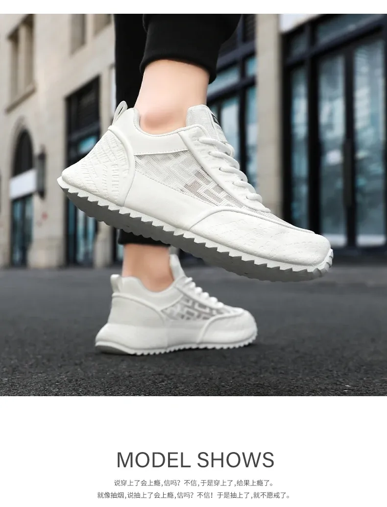 Men's Lightweight Non-Slip Breathable Running Shoes - Fashionable & Versatile Casual Sports Sneakers for 2026 showcase 11