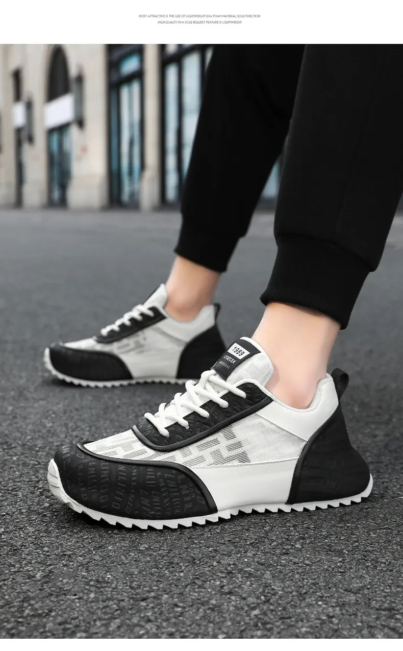 Men's Lightweight Non-Slip Breathable Running Shoes - Fashionable & Versatile Casual Sports Sneakers for 2026 showcase 15