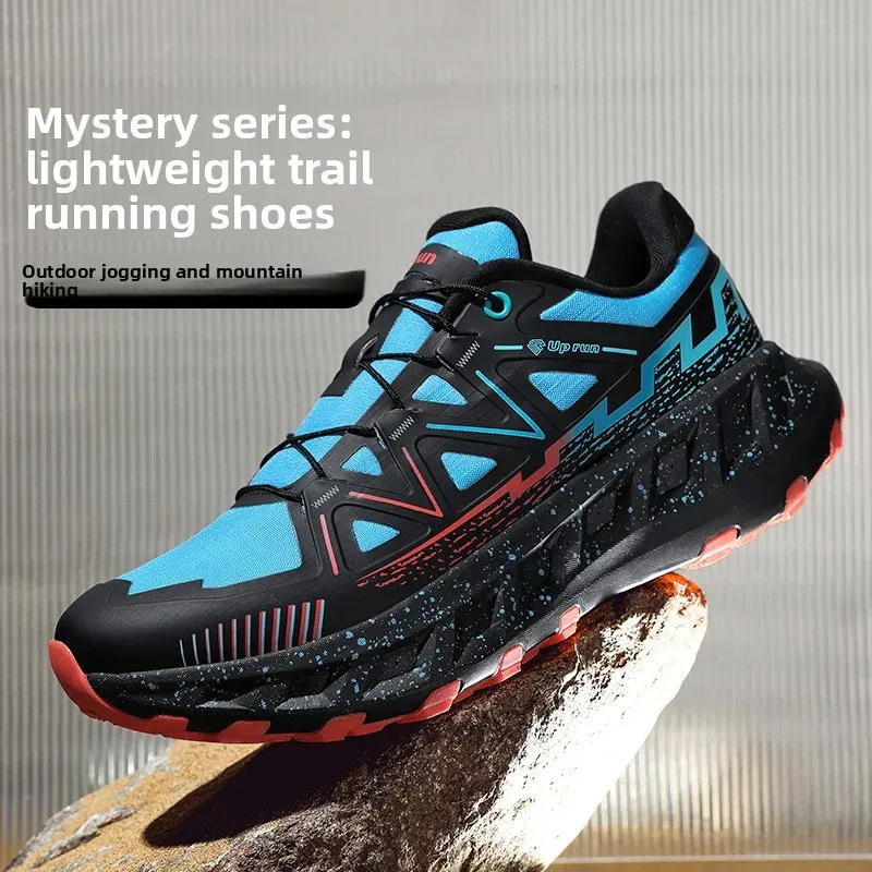 Men's Lightweight Running Shoes - Breathable Mesh, Shock Absorption, All-Season Outdoor Sports Sneakers for Spring, Autumn, Winter - Image 1