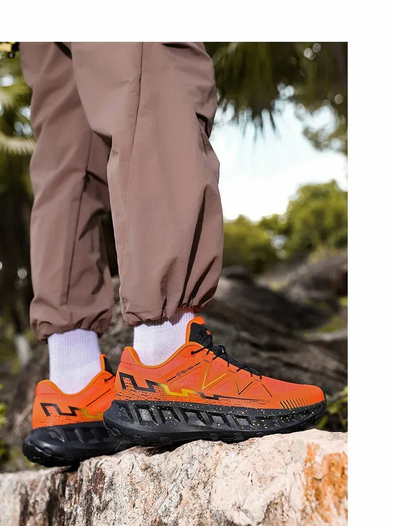 Men's Lightweight Running Shoes - Breathable Mesh, Shock Absorption, All-Season Outdoor Sports Sneakers for Spring, Autumn, Winter showcase 17