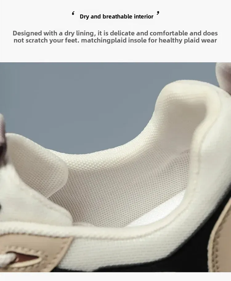 Breathable Mesh Men's Sports Shoes - Korean Style Trendy Dad Shoes with Thick Rubber Sole, Comfortable Polyurethane Insole for Spring/Summer Casual Wear showcase 6
